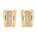 Boucles d'oreilles Boucles d'oreilles Puces Or jaune Diamant 58 Facettes 2845479CN