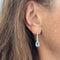 Boucles d'oreilles Boucles d'oreilles en aigue-marine et diamants 58 Facettes 29435