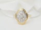 Bague 53 Bague vintage en or jaune et diamants 58 Facettes 33224