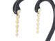 Boucles d'oreilles Boucles d'oreilles en or jaune avec diamants 58 Facettes 2339