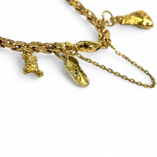 Bracelet Bracelet ou breloques jaunes 58 Facettes REF24051-215