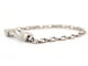 Bracelet bracelet FRED chance infinie mm diamants & chaine or blanc +cable vert 58 Facettes 263860
