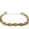 Bracelet Bracelet or jaune maille fantaisie 58 Facettes Z1351598