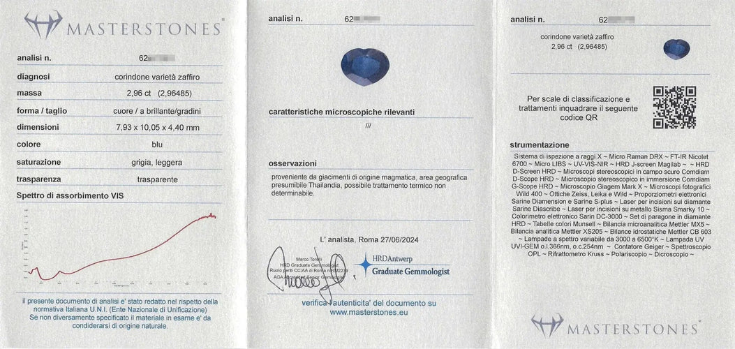 Boucles d'oreilles Boucles d'oreilles en or jaune avec saphirs et diamants 58 Facettes