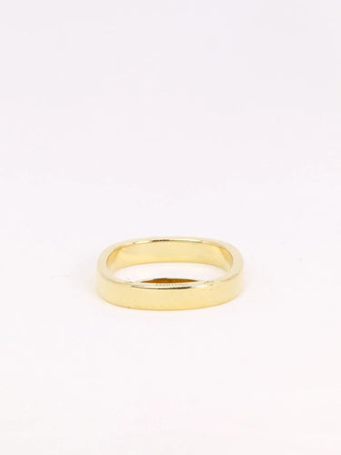 Bague 57.5 Alliance carrée Dinh Van or jaune 58 Facettes J423