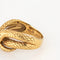 Bague 54 Bague serpent en or jaune avec diamants 58 Facettes G13721