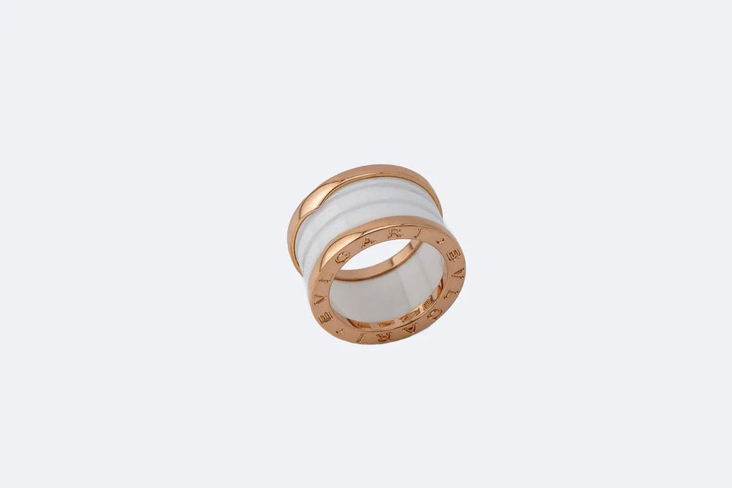 BULGARI B.Zero 1 ring in roze goud 9319349190985 58 Facettes