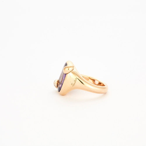 Bague 52 POMELLATO - Bague RITRATTO Or Rose Améthyste 58 Facettes 32600208