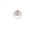 Bague Bague en or 18 carats avec rubis 4 carats et diamants 58 Facettes