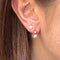 Boucles d'oreilles Petites dormeuses perles et diamants 58 Facettes REF2513-280