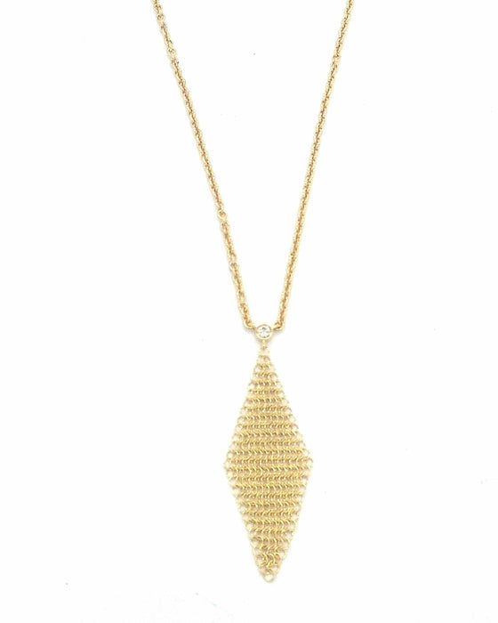 Tiffany and Co - Collana with pendant Mesh Elsa Peretti