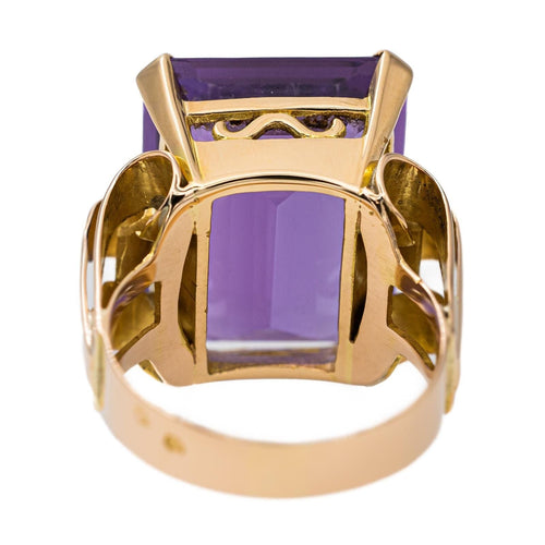 Bague 51 Bague Or rose Améthyste 58 Facettes 2912926CN