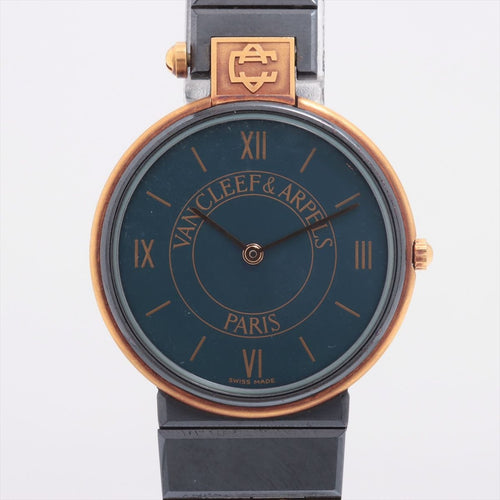 Montre Van Cleef & Arpels - Montre Vintage style Art Déco 58 Facettes