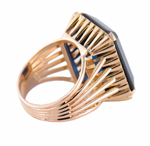 Bague BAGUE OR & SPINELLE 58 Facettes BO/220115