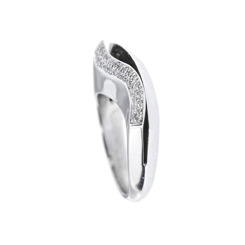 Bague 56 bague Vague diamant 58 Facettes 26314