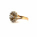 Bague 57 Bague entourage or jaune topaze 58 Facettes 88-GS293926-04