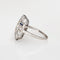 Bague 51 Vintage 1920's Art Déco Platinum, Diamond, Sapphire Ring 58 Facettes G14026