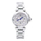 Montre Cartier, "Miss Pasha", en acier. 58 Facettes 34181