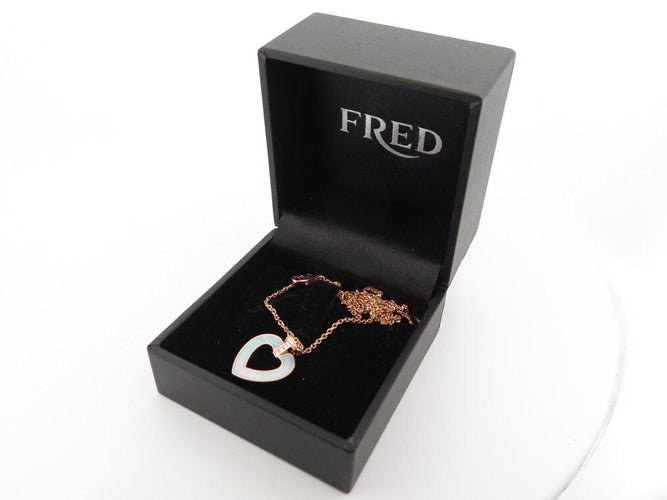 Collier collier FRED pretty woman mm nacre & malachite 58 Facettes 259047