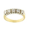 Bague 53 Bague Riviera avec diamants de 0,80 ct 58 Facettes 37551