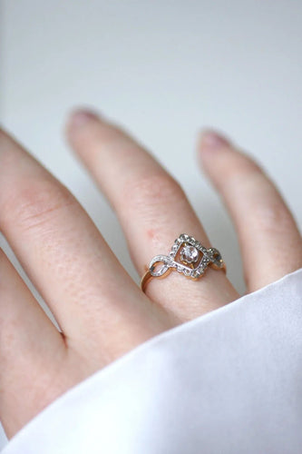 Bague Bague Belle Epoque Infini Diamants 58 Facettes