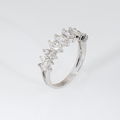 Vintage Platinum 1ct Diamond Marquise ring 