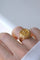 Bague 54 Bague Augis Vintage Or Jaune et Diamant 58 Facettes