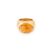 Bague 51 POMELLATO - Bague Iceberg en or rose et citrine 58 Facettes