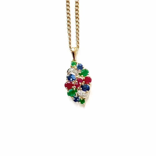 Pendentif Pendentif Tutti Frutti 58 Facettes REF24039-203
