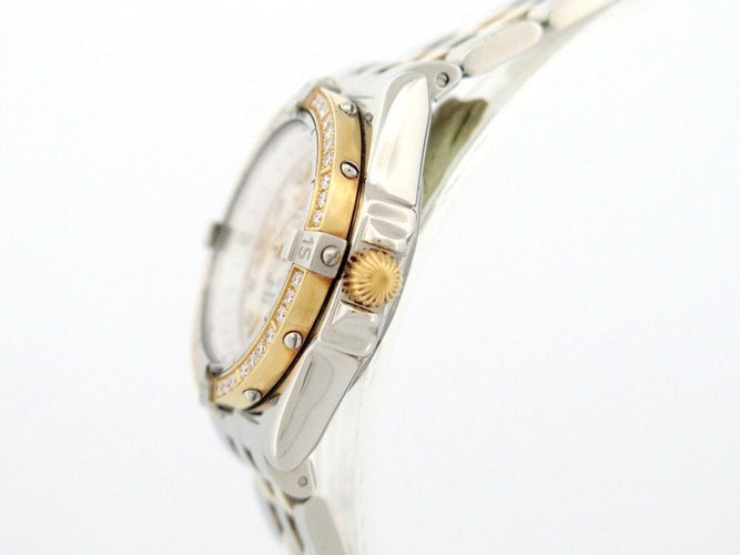 Montre montre BREITLING wings lady 31mm or diamants 58 Facettes 259192