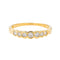 Bague 51.5 Bague Demi-alliance Or jaune Diamant 58 Facettes 3634779CN