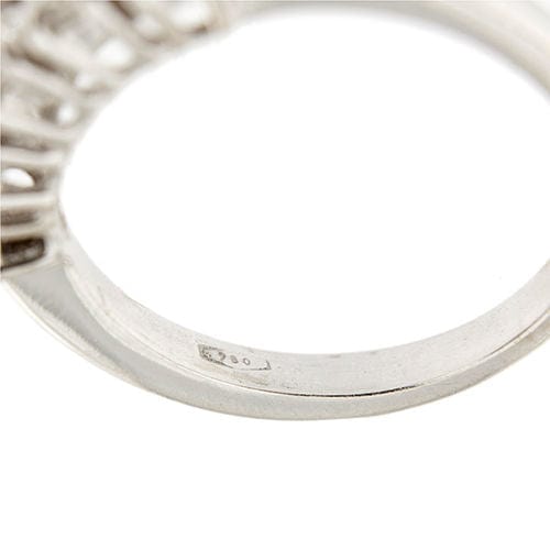 Bague 53 Bague Riviera en diamant de 0,75 ct 58 Facettes 36482