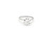 Bague Bague solitaire en or blanc avec diamant 58 Facettes