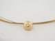 Collier vintage collier DINH VAN cable 5 fils d'or jaune + pendentif siam diamant or 58 Facettes 264072