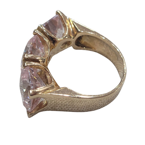 Ring aus Roségold, Rosen aus Frankreich 