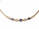 Collier Collier saphirs et diamants or jaune 58 Facettes coll.1693.1