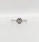 Bague 51 Bague solitaire art deco or blanc 18k diamant taille ancienne 58 Facettes A05998