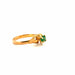 Bague 54 Solitaire Or jaune 18k & Émeraude 58 Facettes 41-GS33695-3