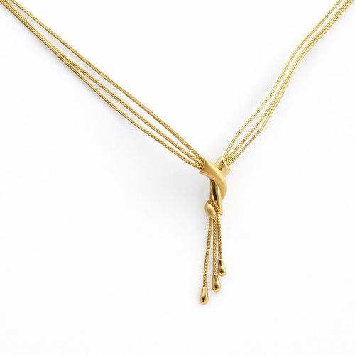 Collier Collier Négligé or jaune 58 Facettes