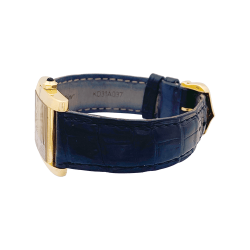 Montre Montre Cartier "Tank Française" or jaune. 58 Facettes 34205