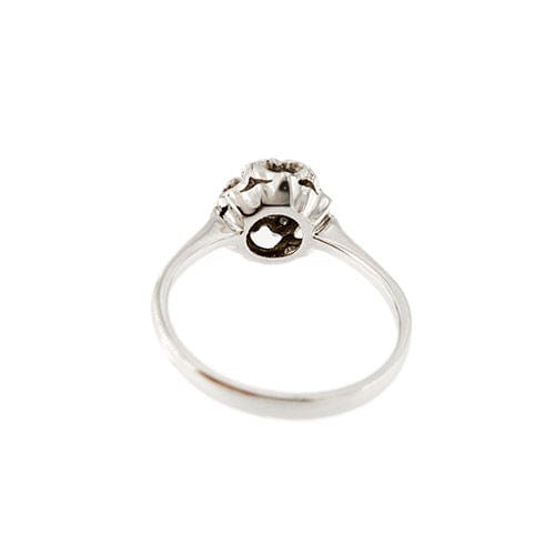 Bague 57 Bague solitaire avec diamants 0,24 ct 58 Facettes 35652