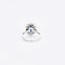 Bague 49 Bague marguerite en or et platine saphir diamants 58 Facettes
