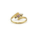 Bague 54 Bague or jaune saphir rose et diamants 58 Facettes 240267R