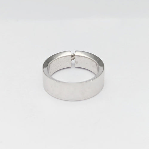 Bague 54 Chaumet- Bague « Liens » en or blanc et diamants 58 Facettes 32657