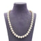 Collier Collier de perles japonaises avec fermoir en or blanc 58 Facettes