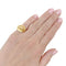 Bague 44 Bague Van Cleef & Arpels, "Plume", or jaune. 58 Facettes 33859