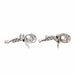 Boucles d'oreilles Boucles d'oreilles Palladium Diamant 58 Facettes 3017709RV