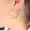 Boucles d'oreilles Boucles d'oreilles or jaune et perles 58 Facettes 27556