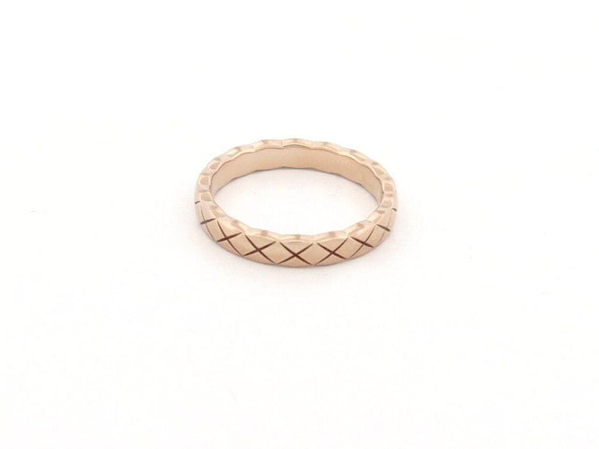 Bague 52 bague CHANEL coco crush mini en or beige rose 58 Facettes 262105