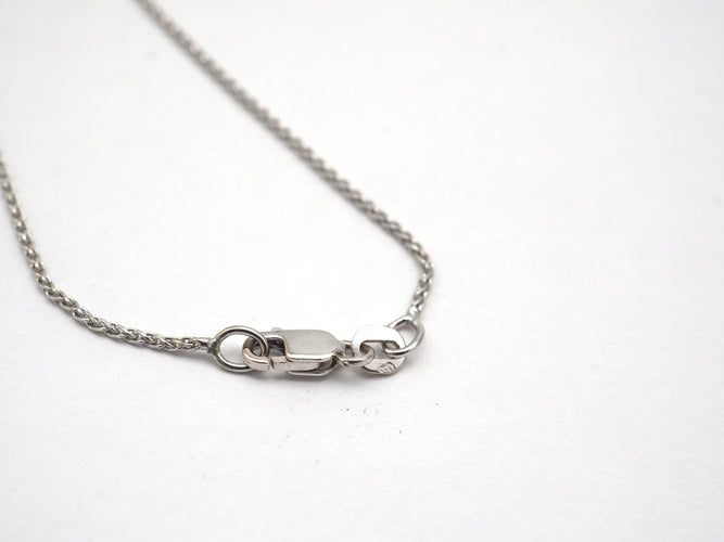 Collier Collier or blanc 750 mil étoile en diamants 58 Facettes